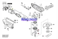 Винт M4x16 болгарки Bosch GWS 19-150 CI (рис.49) 2914491410
