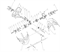 Гайка М8 шестигранная снегоуборщика Elitech СК7 (рис.1) - фото 69941
